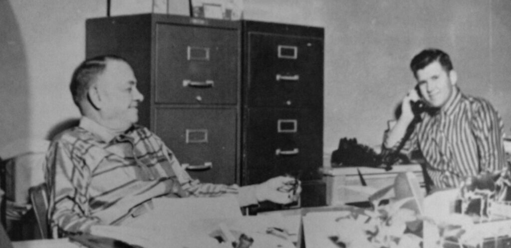 Bob Robinson and E.H. Hanby