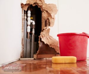 Hidden Water Damage in a wall